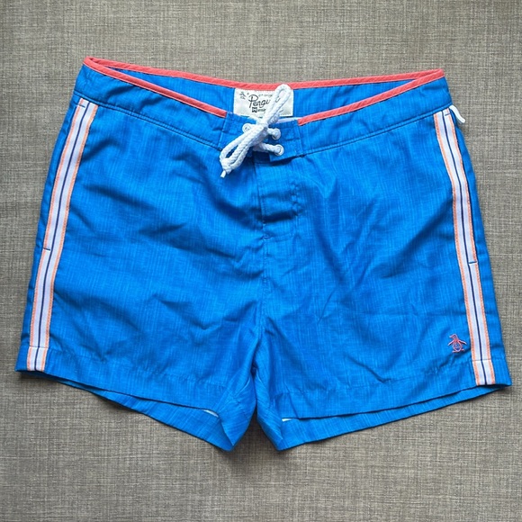 2 Pair of Original Penguin by Munsing Wear Swim Trunks Size 30 - Picture 2 of 13